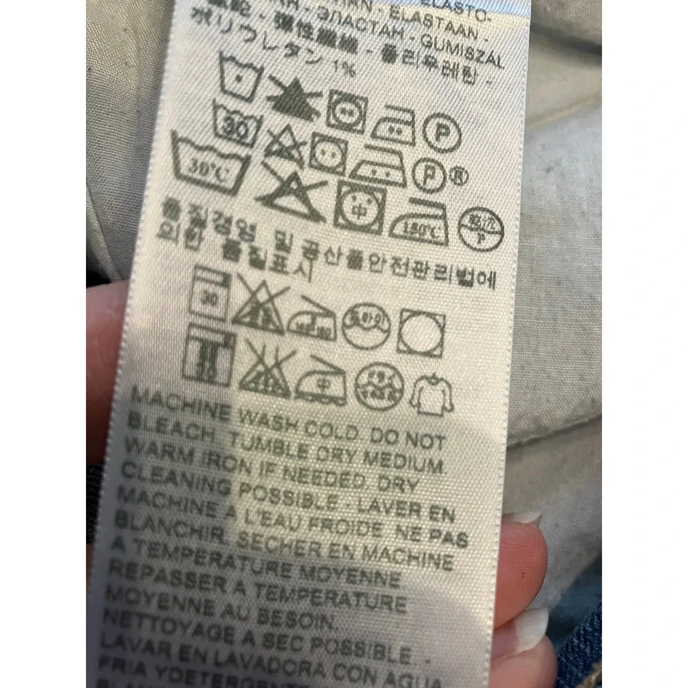 Levis 515 Bootcut Medium Wash Denim Jean Womens Size 6 Retro Boho Western - Picture 6 of 7